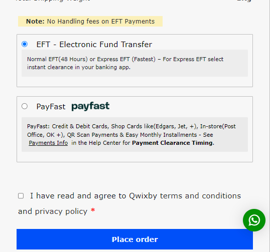01 Payment Options Checkout FULL