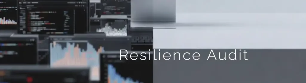 A resilience audit helps leaders identify the hidden friction points in their current tech stack. 1 Resilience Audit
